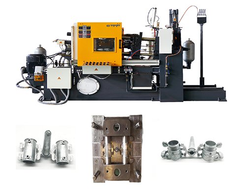 Zinc pipe fitting die casting machine