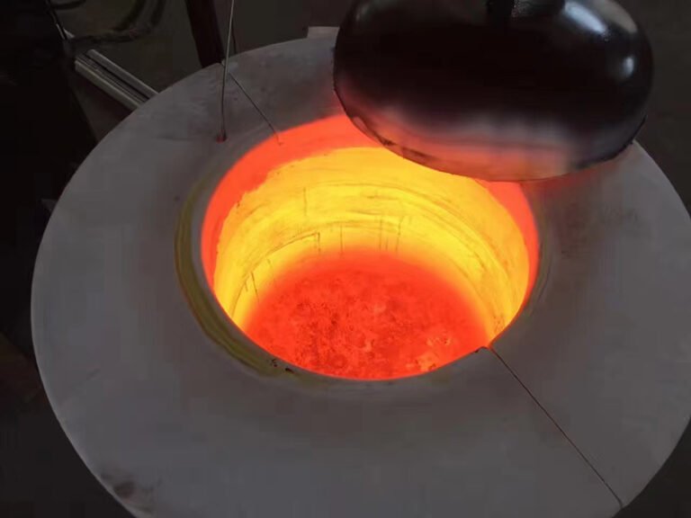 Furnace with crucible for die casting