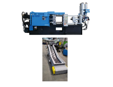 scrap conveyor for die casting machine