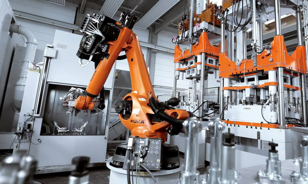 Intelligent foundry robot