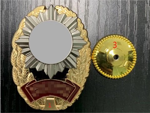 zinc alloy medal