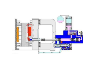 die casting machine boosting cylinder