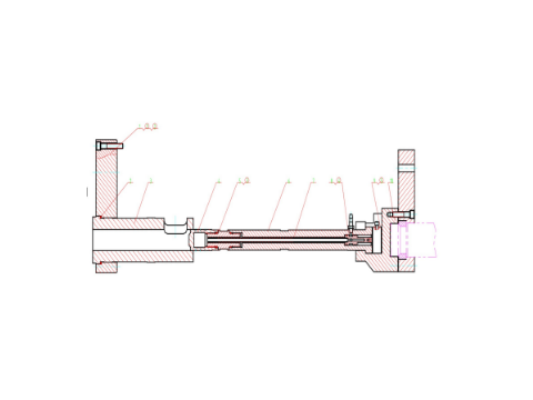 Application of die-casting machine connector