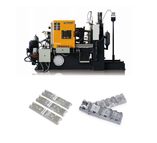 zinc alloy hot chamber die casting machine