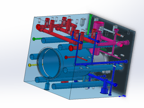 Working principle of booster cylinder