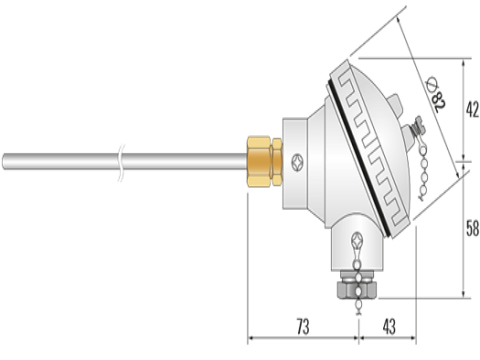 The function of the thermocouple