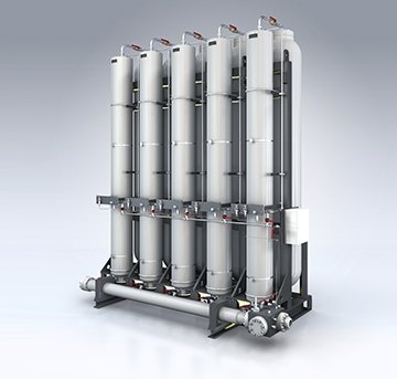 the pressure accumulator