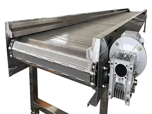 Stainless steel chain plate conveyor