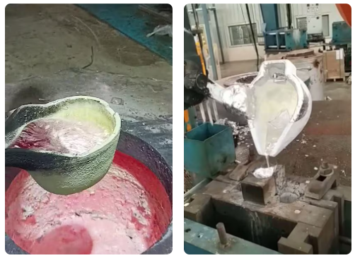 die casting ladle