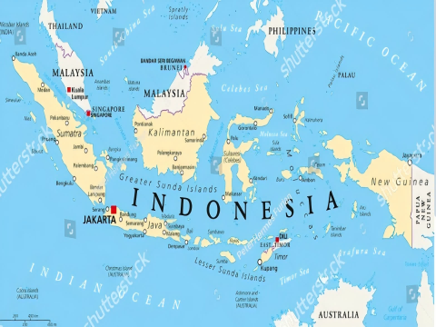 Indonesia map