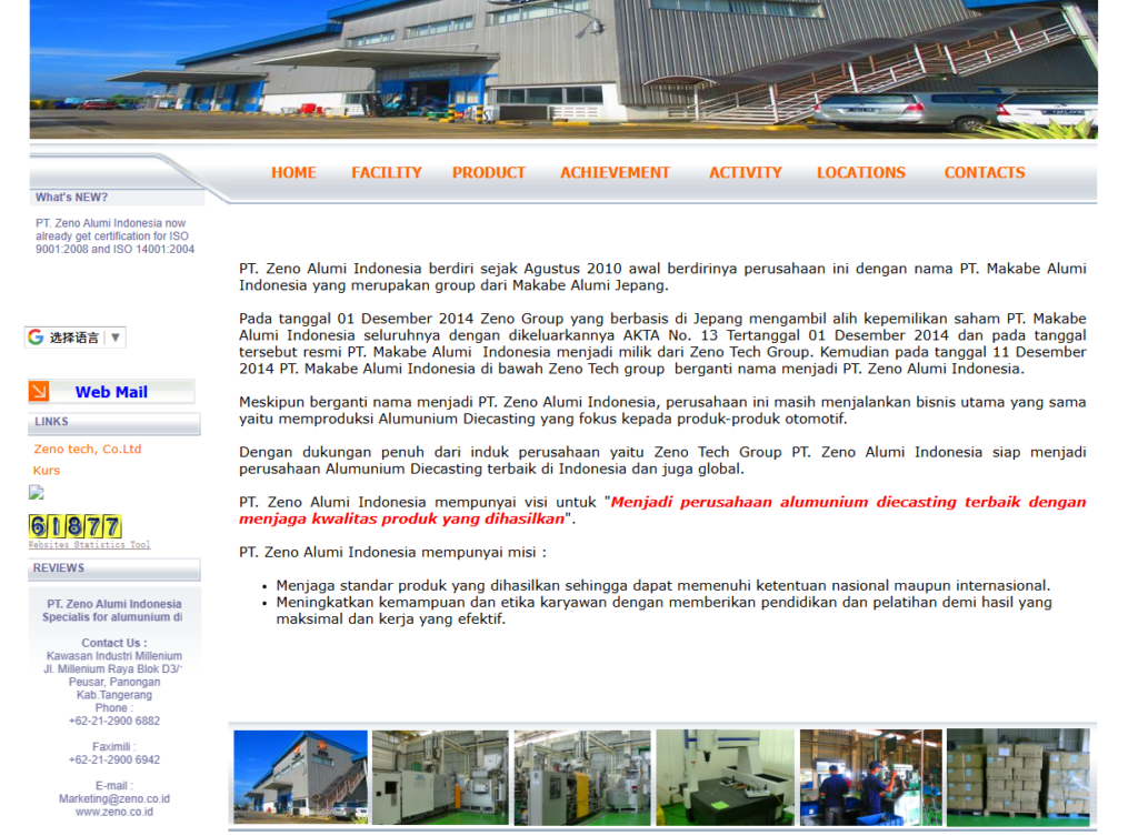 PT. Zeno Alumi Indonesia
