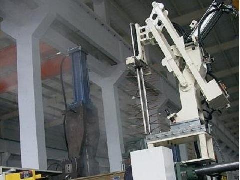 sprayer of die casting machine