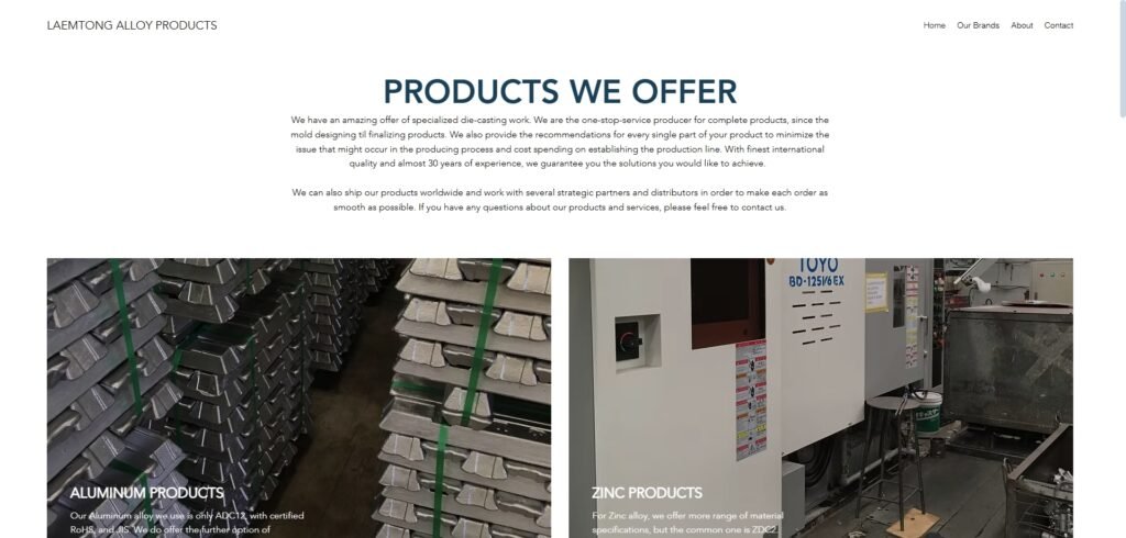 LAEMTONG ALLOYPRODUCTS CO., LTD.
